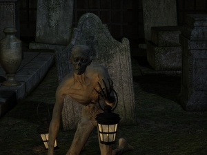 You thought walking through the graveyard was a good idea.