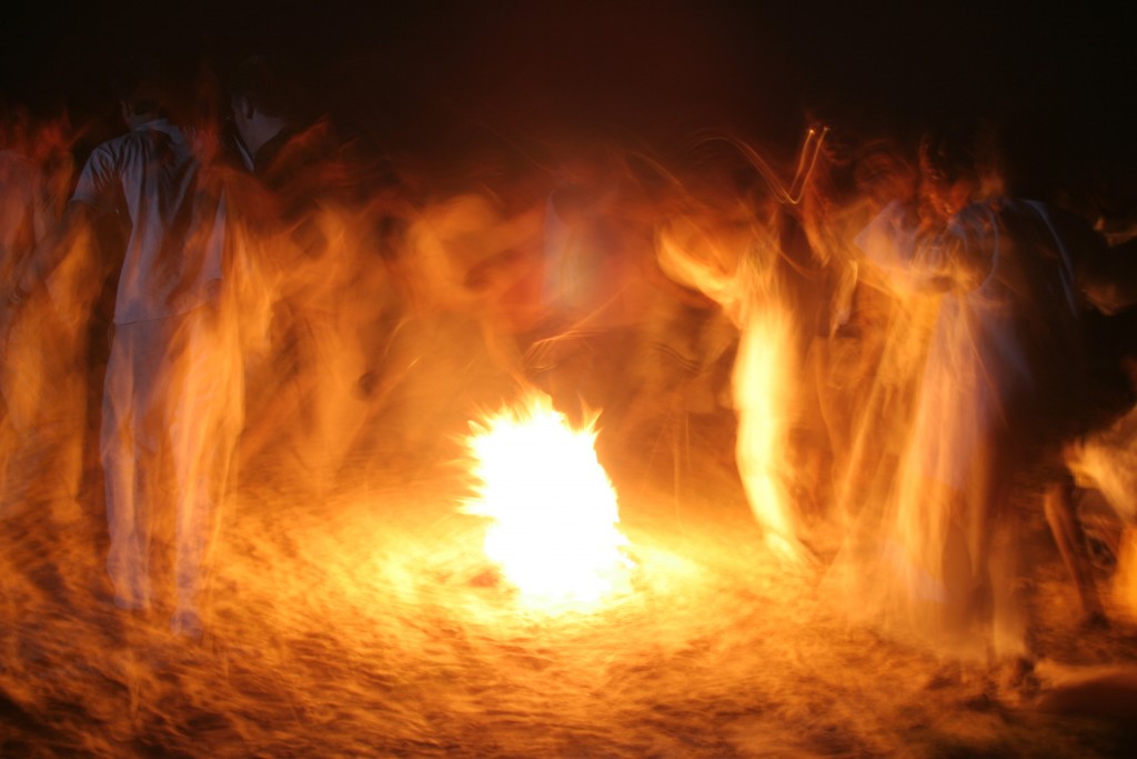 Camping At Night